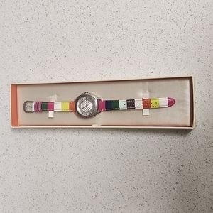 Coach Women's MultiColor Legacy Stripe Watch